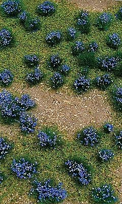 Flowering Meadow Mat - 5 x 7′ 12.7 x 17.8cm Sheet -- Purple, All Scales, JTT Miniature Tree 95606
