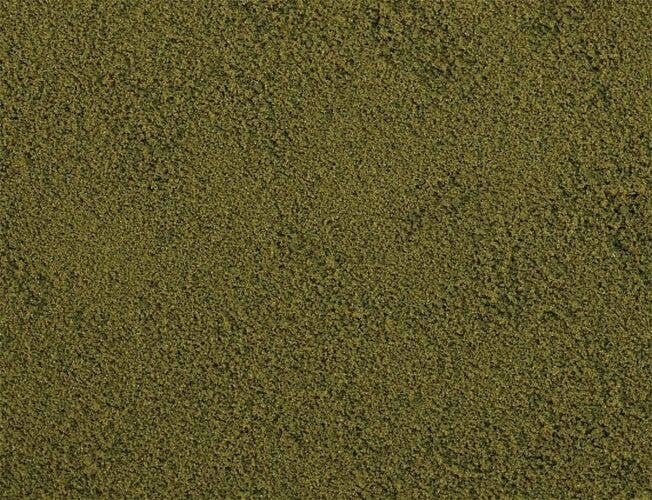 Terrain Flock Ground Cover - Premium -- Fine Mottled Olive Green, All Scales, Faller Gmbh 171409