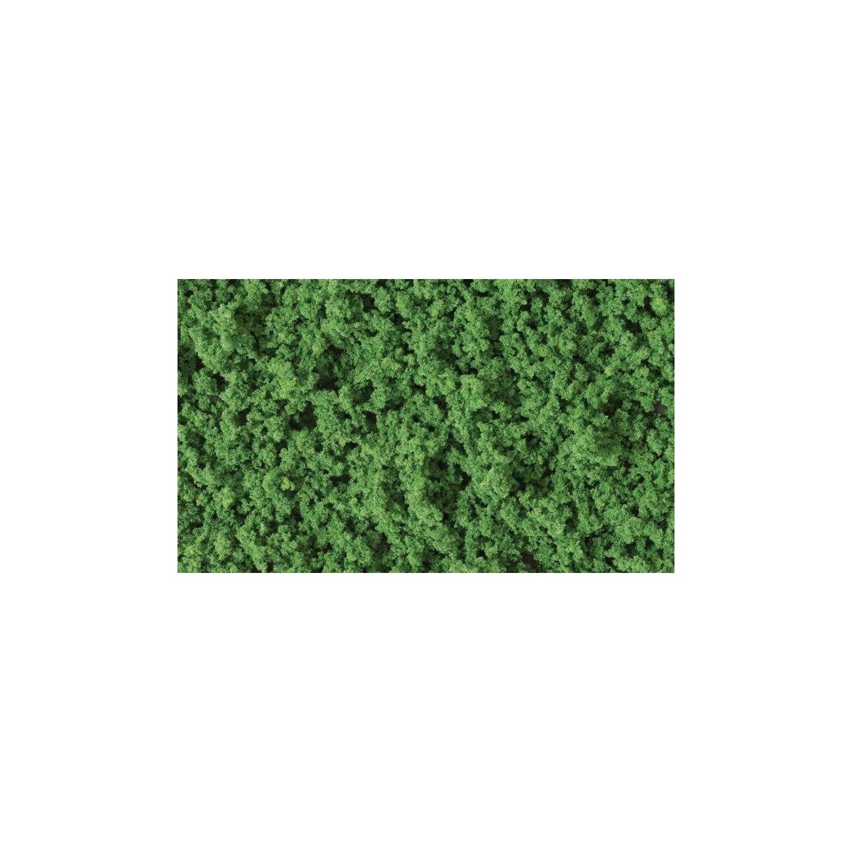 Underbrush Clump-Foliage - 18 Cu. In. 295 Cu cm. -- Medium Green, All Scales, Woodland Scenics 136