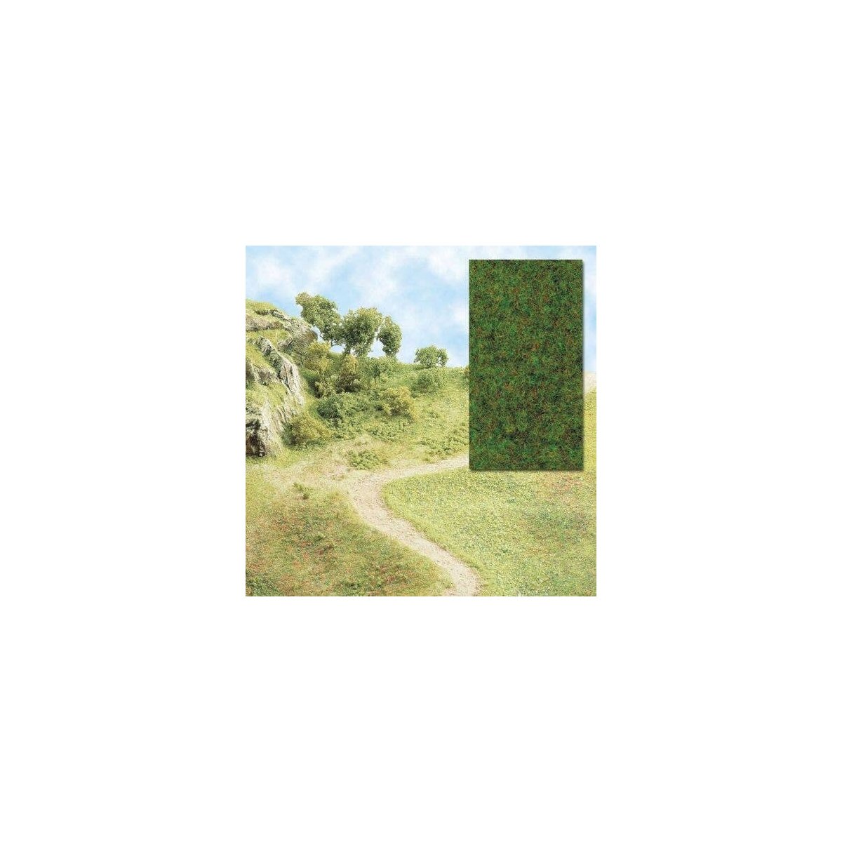 Grass Flocking -- Spring Green, All Scales, Busch Gmbh & Co Kg 7111