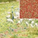 Foam Flock Ground Cover -- Summer Flowers 6-3/4oz 200ml, All Scales, Busch Gmbh & Co Kg 7357