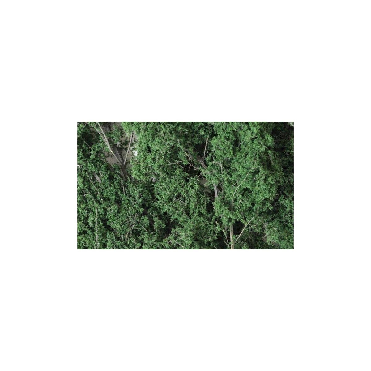 Fine Leaf Foliage(TM) - 75 Cu. In. 1.2 Cu. m. -- Dark Green, All Scales, Woodland Scenics 1130
