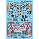 Military Aircraft Decal Set -- F-8E Crusaders VMF (AW) 312, VMF (AW) 232 & VF-110, 1/48, Microscale Industries Inc AC480054