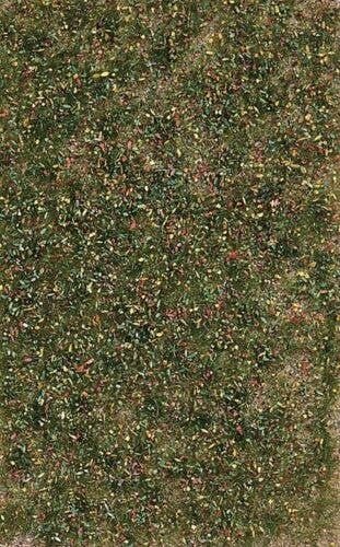 Grass Tuft Sheet -- Late Summer Weed Tufts 3/16` .4cm Tall, 5-7/16 x 3-7/16` 13.8 x 8., All Scales, Busch Gmbh & Co Kg 3543