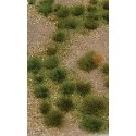 Grassland Mat (Earth Base w/Grassy Tufts) - 5 x 7′ 12.7 x 17.8cm Sheet -- Wild, All Scales, JTT Miniature Tree 95602