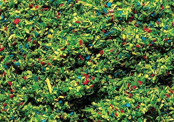 Scatter Material Ground Cover - 1oz 28.3g -- Meadow Green, All Scales, Faller Gmbh 170710