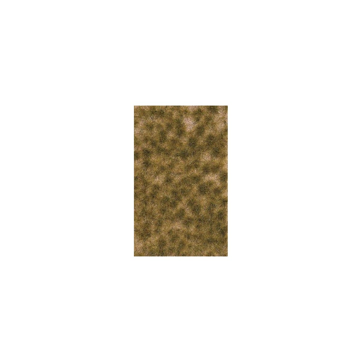 Grass Tuft Sheet -- Long Fall Tufts 1/4` .6cm Tall, 5-7/16 x 3-7/16` 13.8 x 8.8cm, All Scales, Busch Gmbh & Co Kg 3524