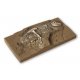 T-Rex Excavation Scene -- Hard-Foam Casting - 5-5/16 x 2-11/16 x 5/8′ 13.5 x 6.8 x 1.6cm, HO, Noch Gmbh & Co 58614