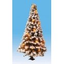 Snow-Covered Illuminated Christmas Tree -- 3-1/8′ 8cm, All Scales, Noch Gmbh & Co 22120