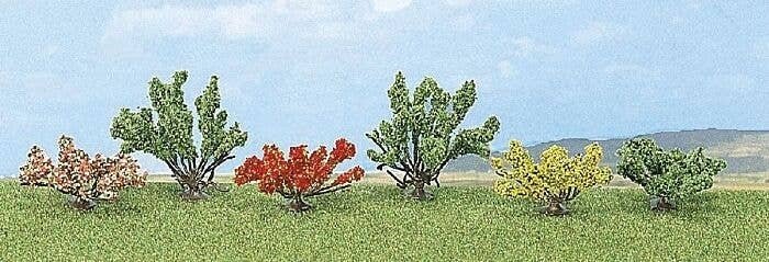 Bushes -- pkg(6), All Scales, Busch Gmbh & Co Kg 6055