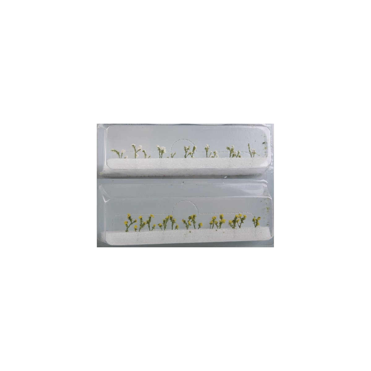 Daisies -- 1/2′ 1.3cm Tall pkg(24), HO, JTT Miniature Tree 95543