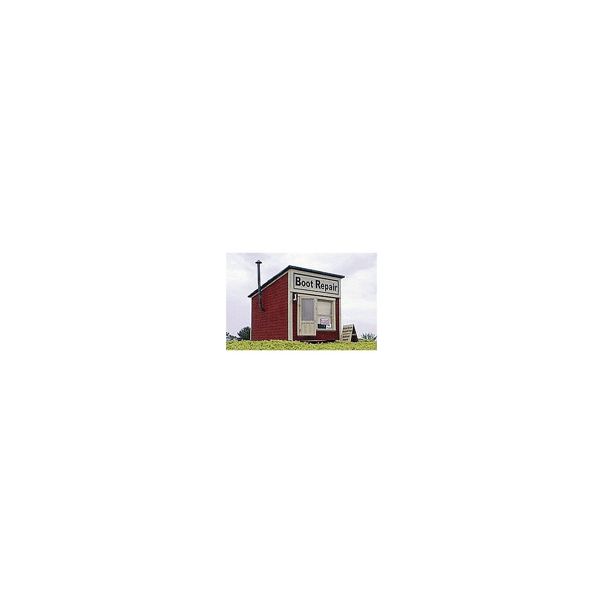 Cabin Creek Series -- Boot Repair Shop - 2 x 3-5/16′, HO, B.T.S. 27230