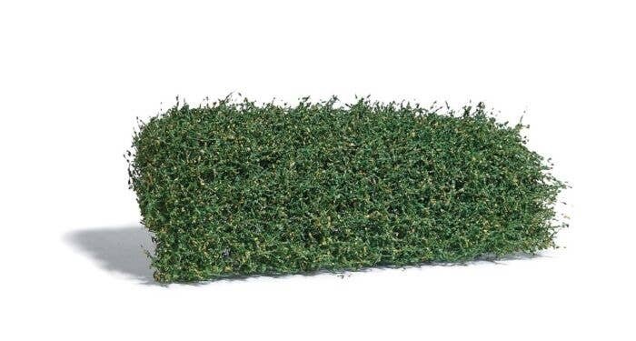 Shrub Mat - 4-3/4 x 3-1/8 x 1-3/8′ 12 x 8 x 3.5cm -- Fall, All Scales, Busch Gmbh & Co Kg 3599