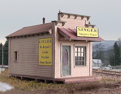 Cabin Creek Series -- Singer Watch Repair, HO, B.T.S. 27234