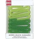 Hedge -- Green 25-13/32 x 13/32′ 100 x 1cm, HO, Busch Gmbh & Co Kg 7150