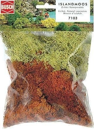 Lichen -- Yellow & Brown 1-1/4oz 35g, All Scales, Busch Gmbh & Co Kg 7103
