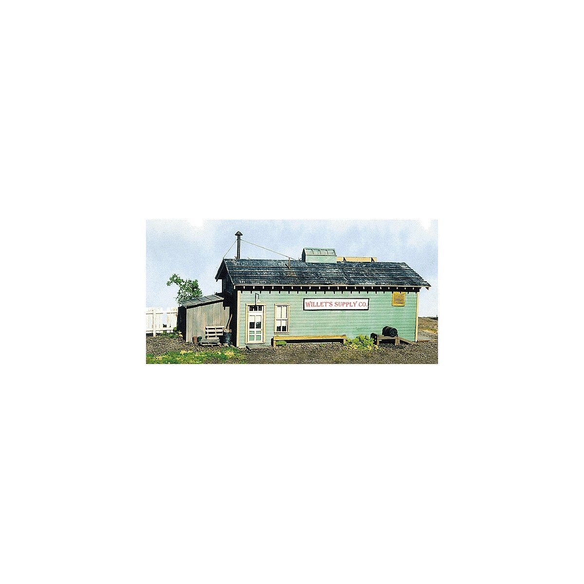 Goin` Home Series -- Willet`s Supply Company - 6-3/16 x 3-5/16`, HO, B.T.S. 27435