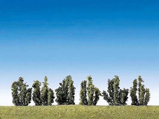 Shrubs -- 1-13/16′ 4.5cm Tall, HO, Faller Gmbh 181468