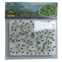 Lily Pads -- 3/4′ 1.9cm Wide pkg(12), HO, JTT Miniature Tree 95537