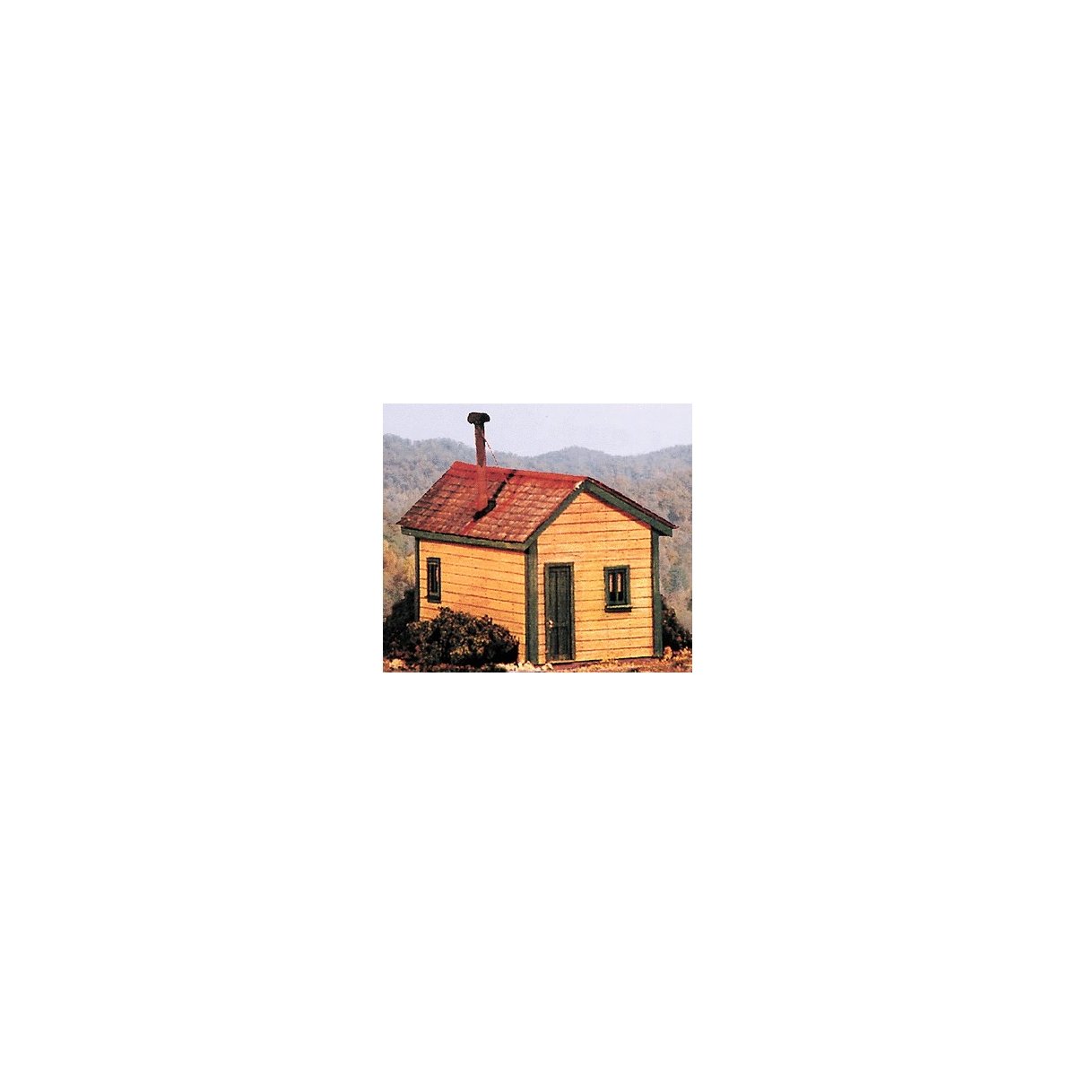Cabin Creek Series -- Clegg`s Cabin - 1-11/16 x 2-11/16`, HO, B.T.S. 27470