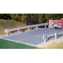 Highway Guardrail pkg(6) -- 21-1/8′ 53.7cm, HO, Pikestuff 13