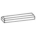 Concrete Parking Barriers pkg(12), HO, Pikestuff 1016