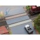 Grade Crossings -- 1 Each: Wood and Rubber, HO, Faller Gmbh 180969