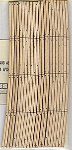 Laser-Cut Curved 2-Lane Wood Grade Crossing pkg(2) -- 18′ 45.7cm Radius, HO, Blair Line 126