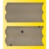 Cobblestone Street Sections -- 5-7/8 x 3-1/8′ 15 x 8cm pkg(3), HO, Vollmer Gmbh 48240