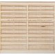 Two-Lane Wood Grade Crossing -- Kit (Laser-Cut Wood) pkg(12), N, Blair Line 18
