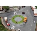 Roundabout and Traffic Island, HO, Faller Gmbh 180278