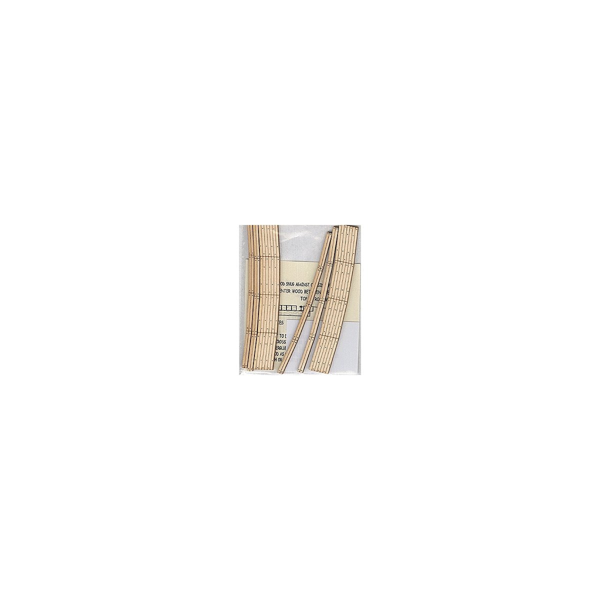 Laser-Cut Curved 2-Lane Wood Grade Crossing pkg(2) -- 15′ 38.1cm Radius, HO, Blair Line 125