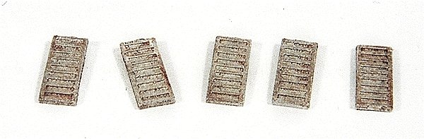 Sewer Grates pkg(5), HO, Durango Press 87