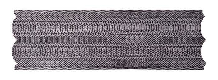 Cobblestone Street Sections -- 19-11/16 x 11-13/16′ 50 x 30cm pkg(3), G, Vollmer Gmbh 48840