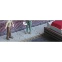 Sidewalk -- Kit - 400 Scale Feet 37.2 Square Meters, N, Bar Mills LLC 681