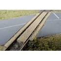 Grade Crossing pkg(2) -- Straight - Fits Code 100 Rail, N, GCLaser 1271