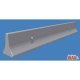 Concrete K-Rail Barrier -- pkg(12), Z, Atlas Model Railroad Co. BLMA8107