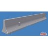 Concrete K-Rail Barrier -- pkg(12), Z, Atlas Model Railroad Co. BLMA8107