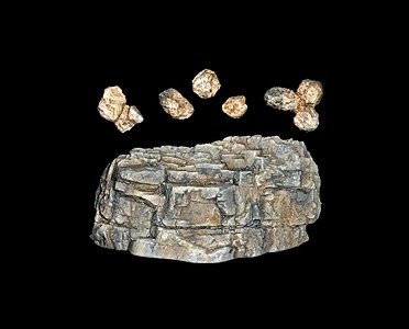 Rock Molds - 5 x 7′ 12.7 x 17.7cm -- Classic Rock, All Scales, Woodland Scenics 1236