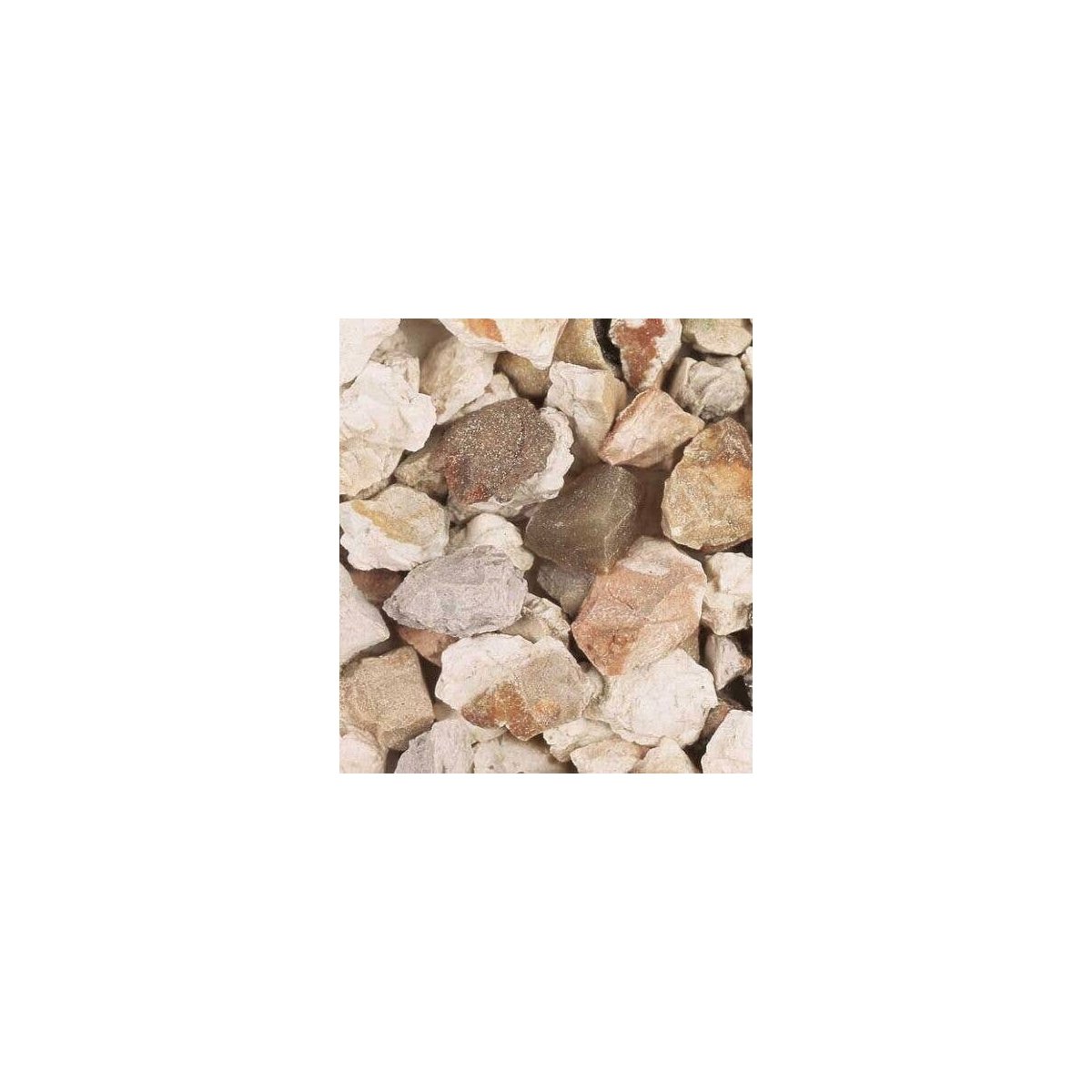Quartz Stone Boulders -- Dark - 8-1/8oz 230g, HO, Busch Gmbh & Co Kg 7135