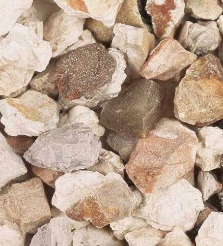 Quartz Stone Boulders -- Dark - 8-1/8oz 230g, HO, Busch Gmbh & Co Kg 7135