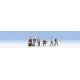 Street Musicians Sound Scene w/Speaker & Figures -- Music Sounds & 6 Musicians, HO, Noch Gmbh & Co 12820