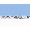 Dogs Sound Scene - Micro Sound -- 9 Dogs and Sound Circuit with speaker, HO, Noch Gmbh & Co 12852
