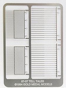Railroad Telltales (Overhead Clearance Protection) -- 4 Sets, 2 Styles, HO, Gold Medal Models 8707