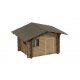 Laser-Cut Wood Kit -- Forest Lodge - 1-3/8 x 1-1/8 x 7/8′ 3.5 x 2.8 x 2.2cm, N, Noch Gmbh & Co 14634