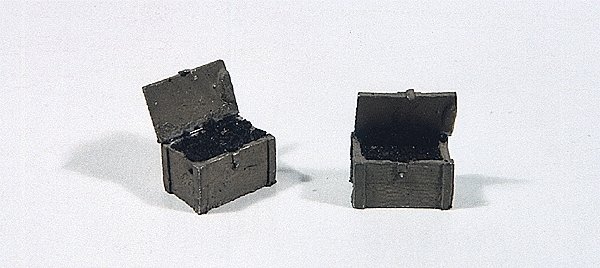 Two-Piece Coal Box - Package of 2, HO, Durango Press 79