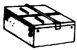 Trackside Details -- Battery Box - Double pkg(2), HO, Alexander Scale 3105