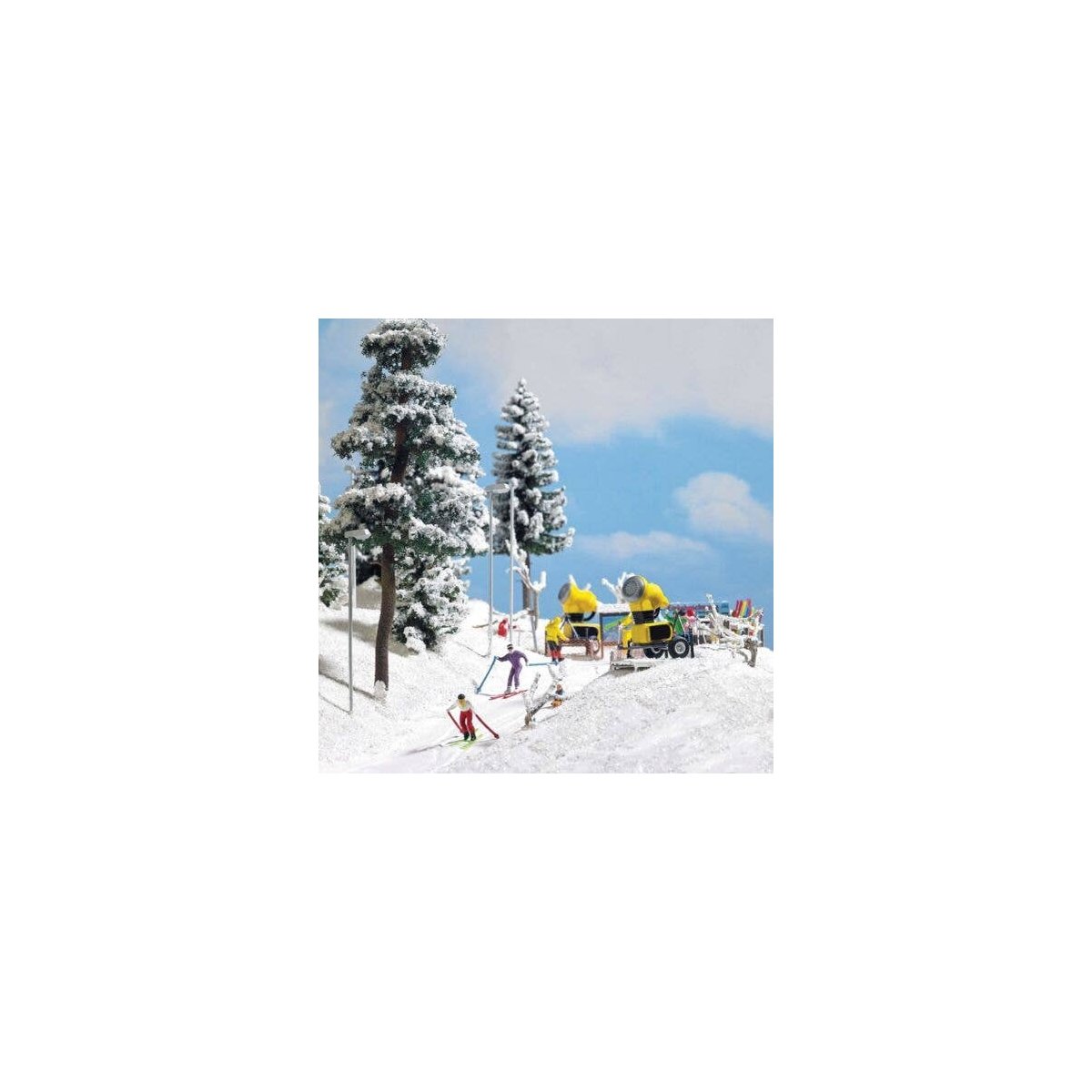 Snow Cannons -- pkg(2), HO, Busch Gmbh & Co Kg 1169