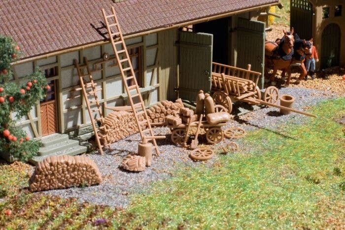 Farm Details - Kit, HO, Vollmer Gmbh 43699