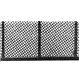 Chain Link Fence -- Kit - Mesh & Rod - 48′ 122cm, HO, Plastruct Inc 90451